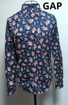 GAP 花柄 厚手 シャツ