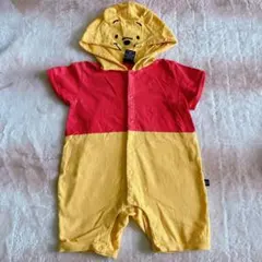 BABYDOLL プーさん フード付きロンパース