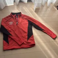 umbro ジャージ 赤・黒　140