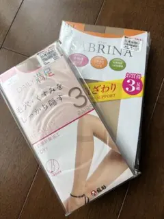 【新品】GUNZE SABRINA 3足＋福助 DAILY満足 3足 計6足