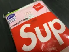 Supreme Hanes Tagless Tees 2Pack Pink XL