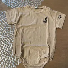 KANGOL SPORT ベビー ロンパース ベージュ
