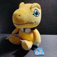 デジモンアドベンチャー アグモン ぬいぐるみ　太一のゴーグル