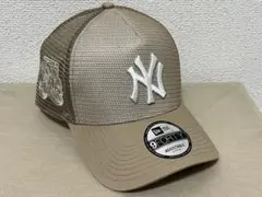 NEW ERA 9FORTY NY ヤンキース キャップ ベージュ　海外限定品