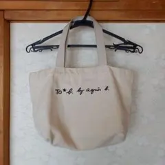 TO b by agnes b. アニエスベー ロゴキャンバストートバッグのサムネイル