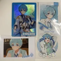 ころん サイン入りカード含め4点セット