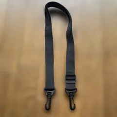 ブラックナイロンショルダーストラップ