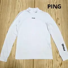 PING GOLF ピン　レディースゴルフウェア　ハイネック　モックネックシャツ