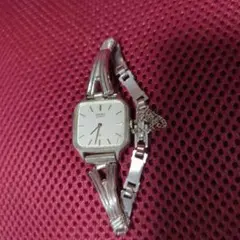 セイコー シルバー クォーツ腕時計 アンティーク