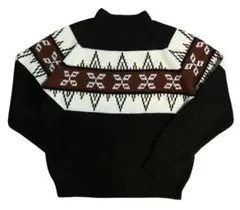 60s Montgomery Ward セーター ノルディック柄