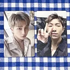 【公式】BTS(防弾少年団)写真集　トレカ　ナム　RM☆2枚セット