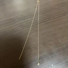 10k 花モチーフ ネックレス