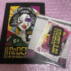 ReBELiUM 中村嶺亜 個展 ステッカー ポストカード - メルカリ