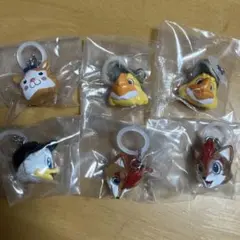 プロ野球マスコット　めじるしアクセサリー　　 6個セット