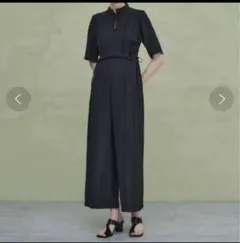 美品　PUBLIC TOKYO パブリックトーキョー　プリーツパンツドレスのサムネイル