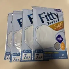 フィッティ スタイルフィットFitty Style 7枚×4 マスク やや大きめのサムネイル