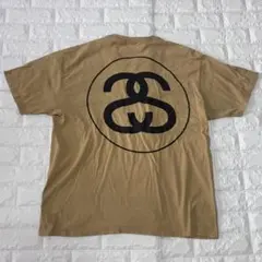 00s old stussy tシャツ SSリンクロゴ 黄色 メキシコ製 XLのサムネイル