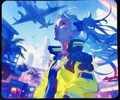 希少 新品 未使用 サイバーパンク レベッカ エッジランナーズ マウスパッド①