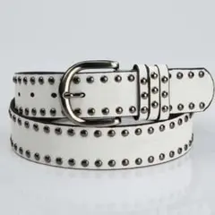 【DABさん専用】ホワイトスタッズベルト スケーター belt bigboy