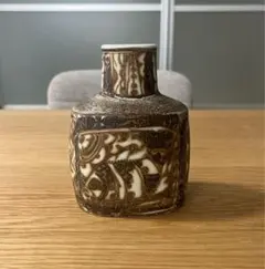 ロイヤルコペンハーゲン バッカ 鳥と魚と花の花瓶 ファイアンス 19cm