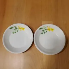 新品★CORELLE コレール ノーブルイエロー小皿 2枚セット