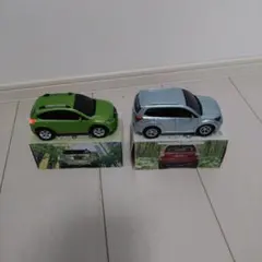 SUBARU XV FORESTER ミニカー 2台セットのサムネイル