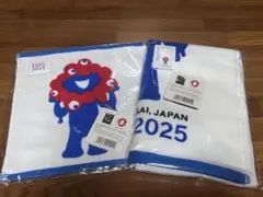 EXPO2025大阪・関西万博　ミャクミャクミニタオル＆フェイスタオルセット