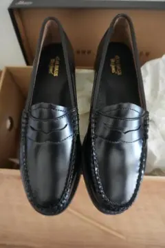 G.H. BASS & CO. WEEjuns ペニーローファー 6H ブラックのサムネイル