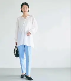 Coca ビッグガーゼシャツ レディース ホワイト　M