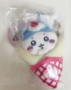 ちいかわ　クレープくじ C賞 ハチワレ マスコット　キーホルダー　ぬいぐるみ