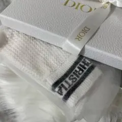 Dior ディオール ロゴソックス 靴下 ホワイト ファッション