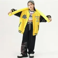 ダンス　セットアップ　衣装　140 ジーンズ