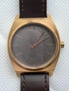 NIXON THE TIME TELLER 腕時計レザーベルトジャンク品のサムネイル