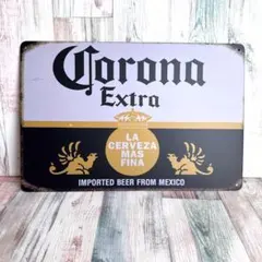 ブリキ看板☆ CORONA コロナビール 448