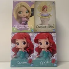 Qposket Disney リトルマーメイド　ラプンツェル