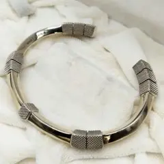 26483✨️ボッテガヴェネタ ボルトブレスレット カフ バングル シルバー925のサムネイル