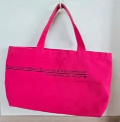 DOUGHNUT PLANT ピンクトートバッグ