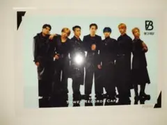 BE:FIRST タワーレコードカフェ　L判サイズクリアカード