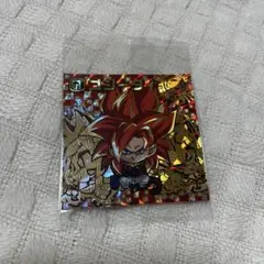 4 ドラゴンボール　シール　ウエハース ゴジータ SSGR