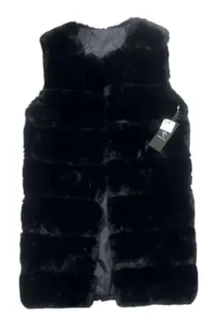 新品未使用、ブラックファーベスト タグ付き