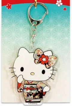 ［江戸大奥展限定品］ハローキティ　 アクリルキーホルダー