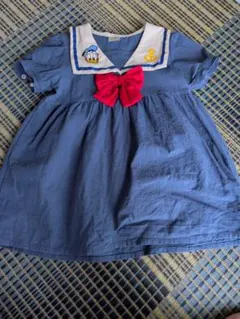 Donald Duck セーラー襟 ワンピースのサムネイル