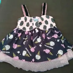 ブーフーウー‼アイスクリーム柄キャミチュニック