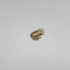 ete イヤリング 片耳 ゴールドカラー