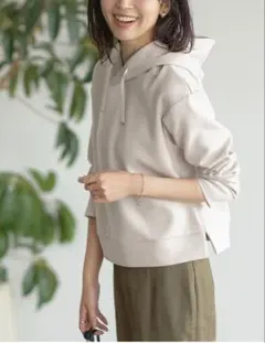 神戸レタス　パーカー レディース ダンボール フード プルオーバー トップス