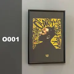 【額付き】A4アートポスター Ol' Dirty Bastard Wu-Tang