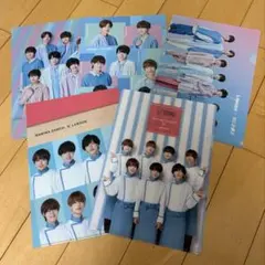 なにわ男子 クリアファイル 5枚セット ※おまけ付き