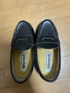 LUMAKAWI ブラック ローファー