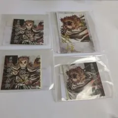 鬼滅の刃　幕間画集　煉獄杏寿郎　WEBSHOPくじ　ステッカー/チェキセット