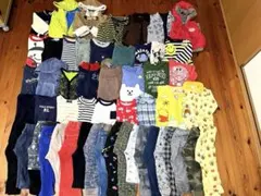 ベビー•キッズまとめ売り男の子90サイズ　アウター付　51点